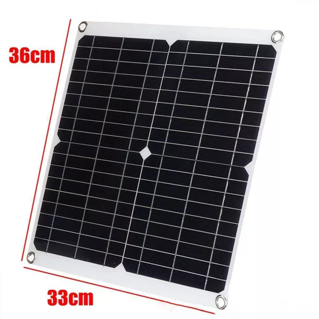 Kit de panneaux solaires haute conversion pour recharge efficace hors réseau ba