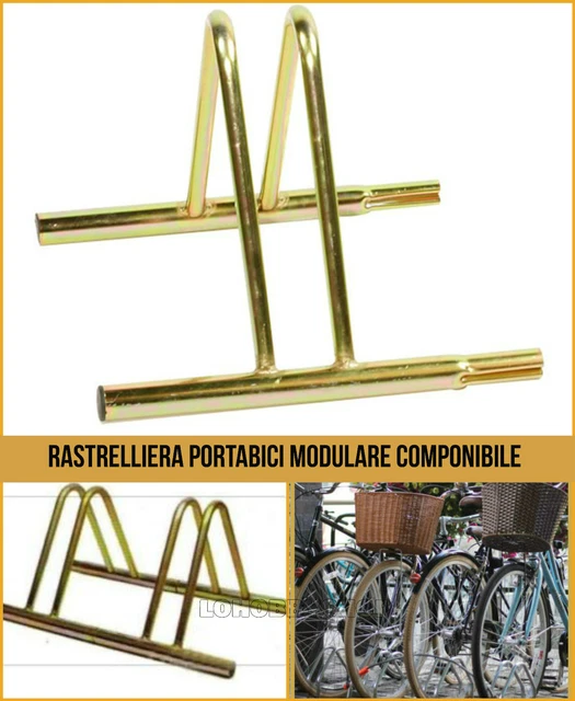 GOPLUS Rastrelliera per Biciclette, Parcheggio per Bici a 4/5/6 Posti GOPLUS Rastrelliera per Biciclette, Parcheggio per Bici a 4/5/6 Posti