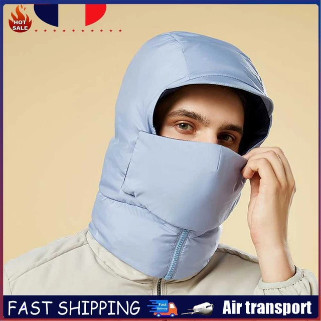 Cycling Caps Windproof Winter Headgear for Bike Motorcycle Riding (Blue)