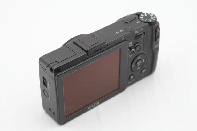 【NEAR MINT】 RICOH GR 16.2MP Digital Compact Camera Black JAPAN 5