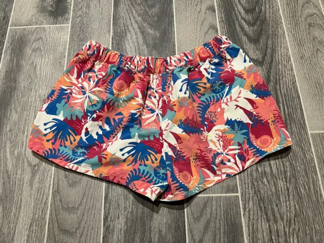 PATAGONIA NYLON HIKING Swimming Shorts Size Small Floral Leaves $28.95 ...