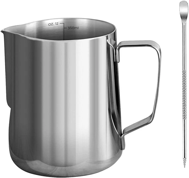 Milk Frothing Pitcher Frothing Jug 304 Stainless Steel Pitcher Espresso Steaming