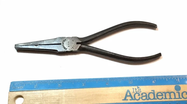 Vintage Kraeuter 1741-6, 6” Flat-nose/Duckbill Pliers