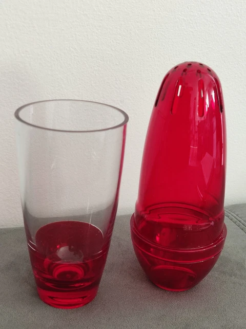 Shaker Campari Vermouth Guzzini Vintage Anni 70 Made in Italy