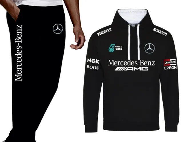 Tuta Personalizzata Mercedes Amg Felpa + Pantalone