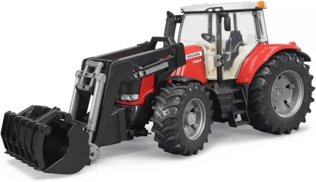 Bruder 3047 Massey Ferguson 7624 Frontlader Fahrzeuge Landwirtschaft Bulldog