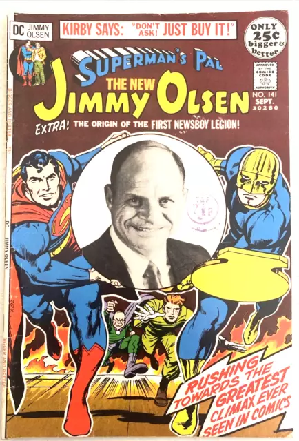 Superman's Pal Jimmy Olsen . # 141. Sept. 1971. Jack Kirby-Cover. Fn+. 6.5.