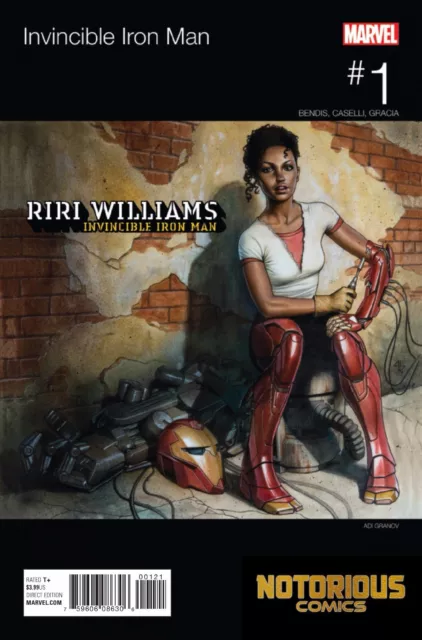 Invincible Iron Man #1 Hip Hop Variant Marvel Comics 1st Print