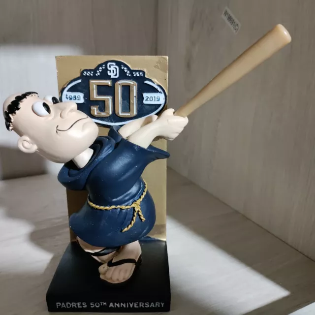San Diego Padres Mascot Swinging Friar – The Emblem Source
