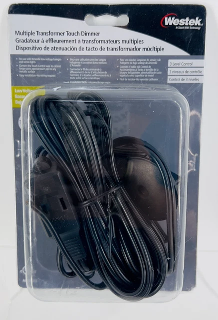 WESTEK CABINET LIGHTING System Multiple Transformer Touch DIMMER A