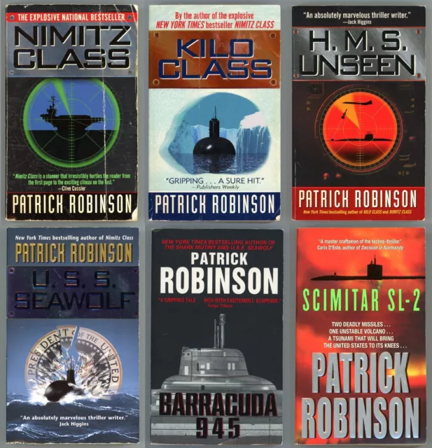 Arnold Morgan Book Bundle (1-4,6-7) Military Paperback by Patrick Robinson