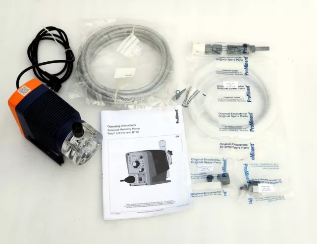 Nos Prominent Beta 4 Solenoid Driven Metering Dosing Liquid Chemical Water Pump