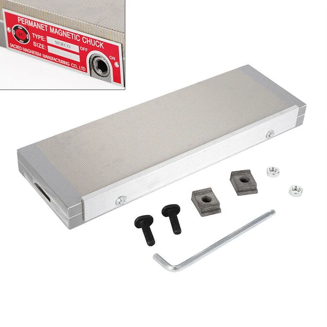 Permanent Magnetic Chuck Fit Grinding Machine 6x18" inch dense table USA