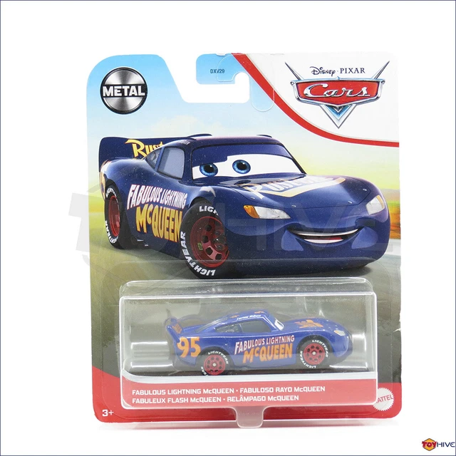 DISNEY PIXAR CARS Fabulous Lightning McQueen Metal Edition 2020 Mattel ...
