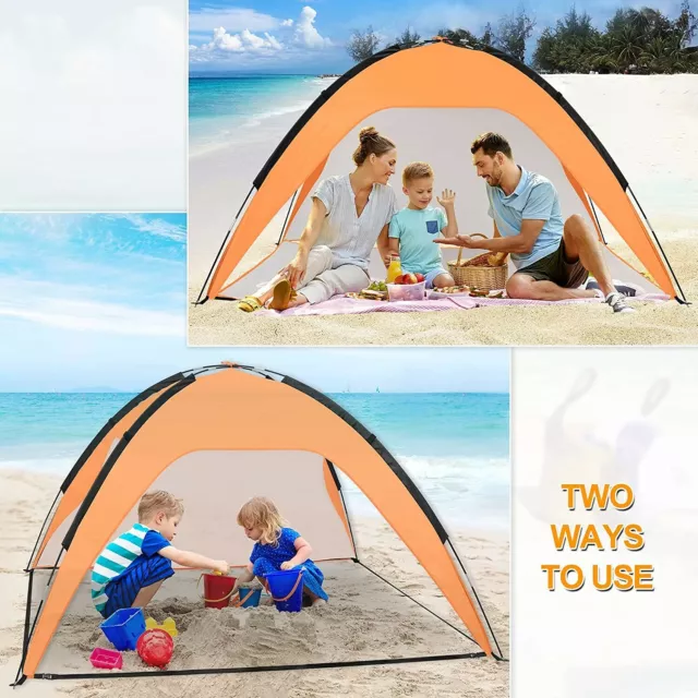 Pop Up Beach Tent Sun Shade Shelter Outdoor Camping Fishing Canopy Portable