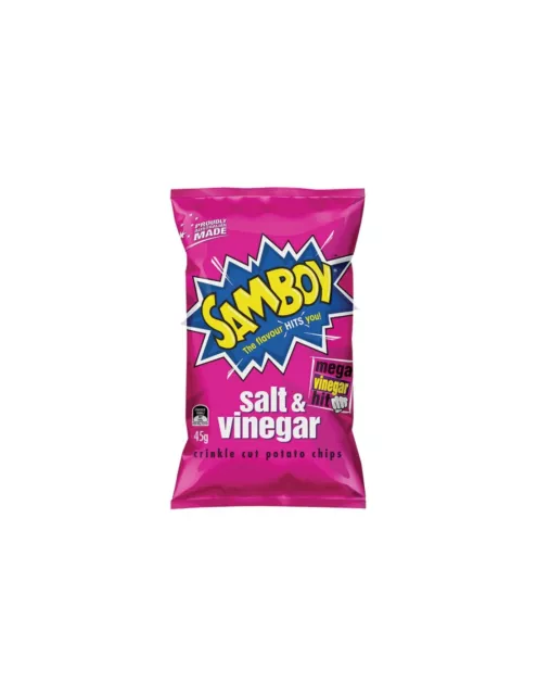 Samboy Salt & Vinegar 45g x 18