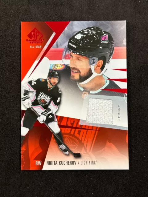 2023-24 SP Game Used #161 NIKITA KUCHEROV Jersey