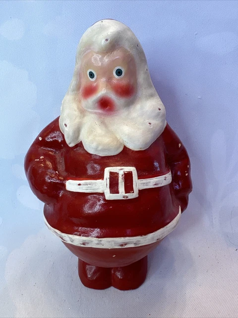 Vintage reproduction SANTA CLAUS Paper Mache pulp by Ragon House