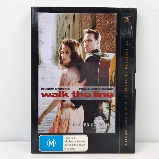 Walk the Line DVD Movie 2005 Joaquin Phoenix Reese Witherspoon Johnny Cash Reg 4
