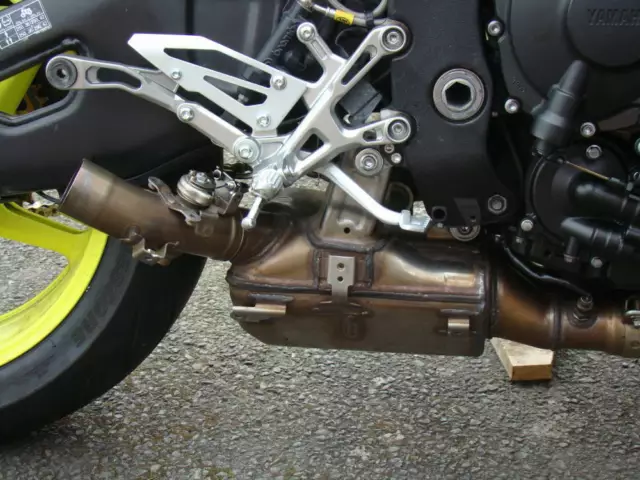 Yamaha MT10 MT-10 Stealth Decat Race Exhaust CONVERSION Variable, Quiet or Loud