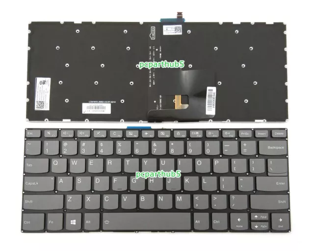 New Lenovo IdeaPad 3-14ADA6 3-14ALC6 3-14ITL6 Keyboard US Backlit Without  Frame