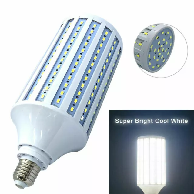 LED Corn Light Bulb 40W 60W 75W 100W 200W 450W Eq. Cool Daylight White E26 6000K