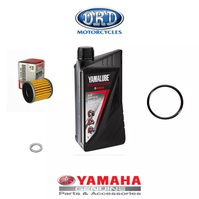 ORIGINAL Yamaha YAMALUBE ÖL & FILTER SERVICE KIT YZ250F, YZ450F, WR250F, WR450F