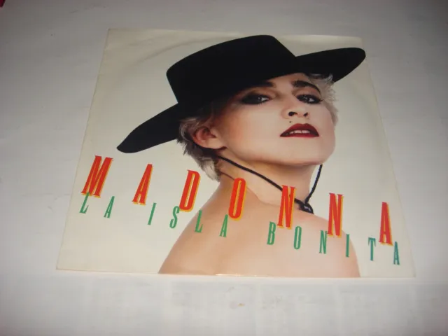 7"Single Vinyl Schallplatte madonna la isla bonita