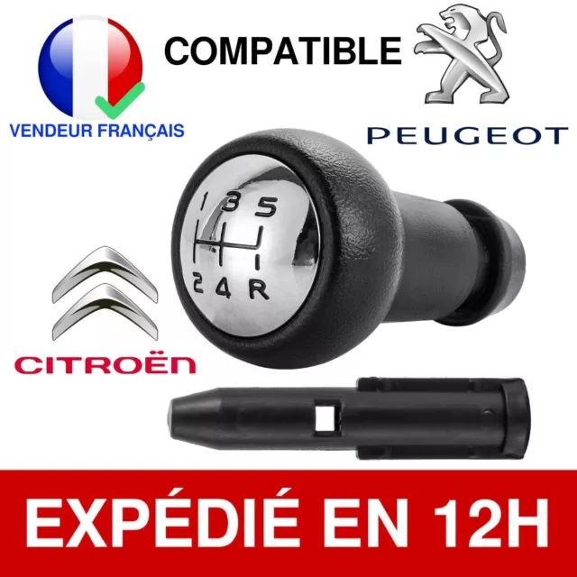 Sans Marque FX149 - Pommeau Levier de Vitesse Peugeot - Citroën à