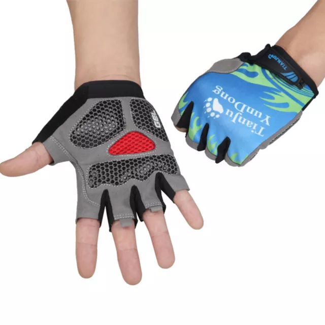 Gants de vélo Cycling Gants sans doigts avec tissu respirant Design de mode