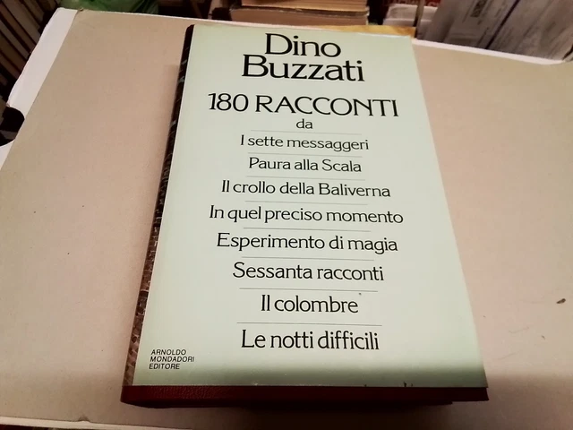 D. BUZZATI 180 Racconti MONDADORI SuperOmnibus 1982, 7g24