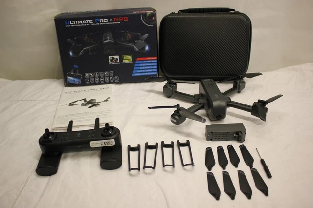 ULTIMATE PRO GPS HIGH Performance Rc Full Hd Folding Drone Read
