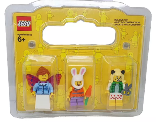 LEGO Blister Minifigure esclusive 2020, Travestimento Farfalla, Gatto, Coniglio