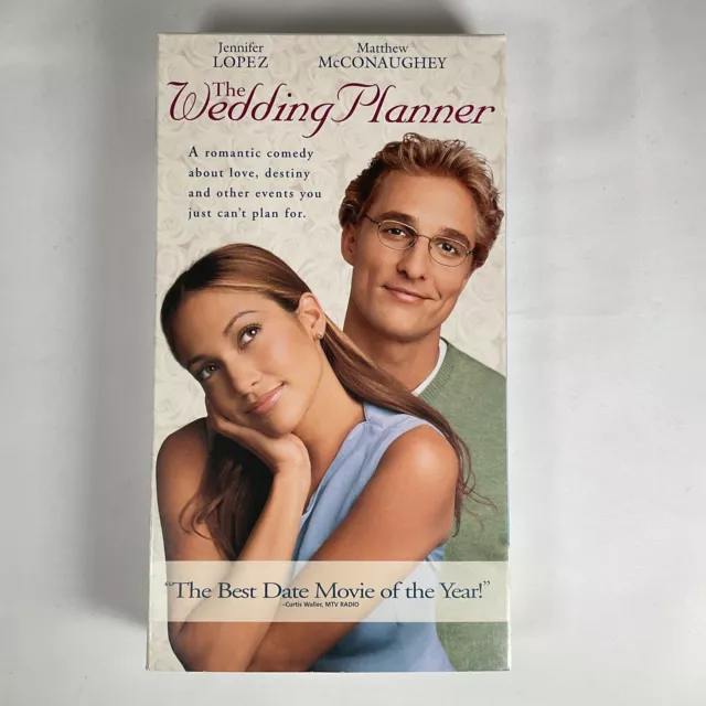 THE WEDDING PLANNER (VHS, 2000) Jennifer Lopez/Matthew McConaughey $3. ...