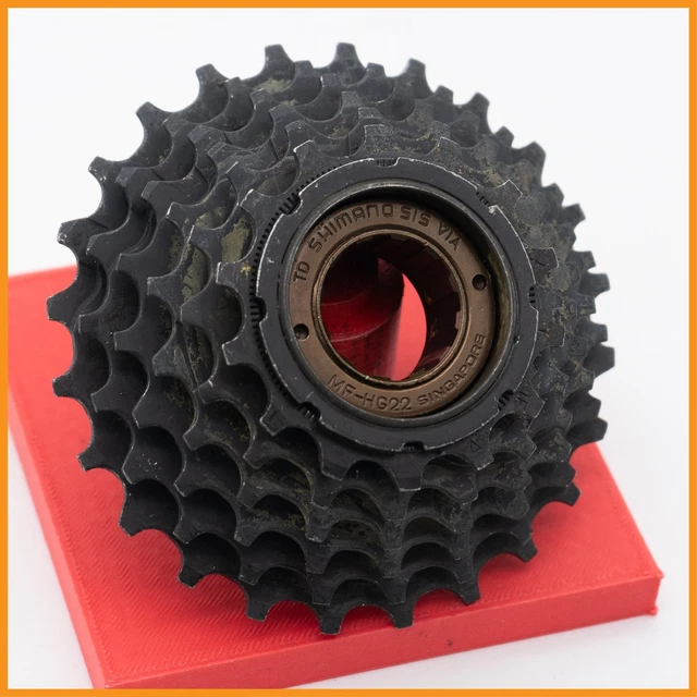 Lot 2 Roue libre cassette MEGARANGE SHIMANO 14 34 6v 6s 6 vitesses neuves - Équipements vélos
