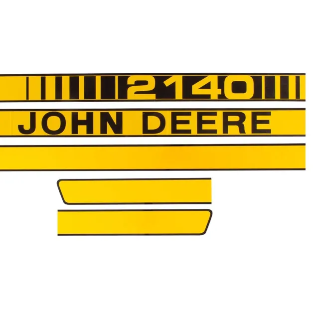 Aufklebersatz John Deere 2140 Aufkleber für Motorhaube Trecker Traktor Schlepper