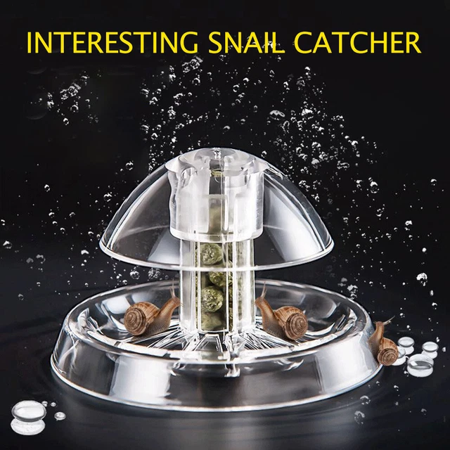 Aquarium Fish Tank Snail Catcher Trap Cleaner Pest Catch Box Snail Removal Tool 2