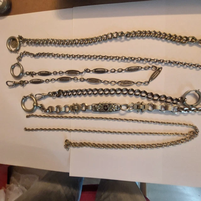 Chaine Montre Gousset Argent Massif À VENDRE! - FR