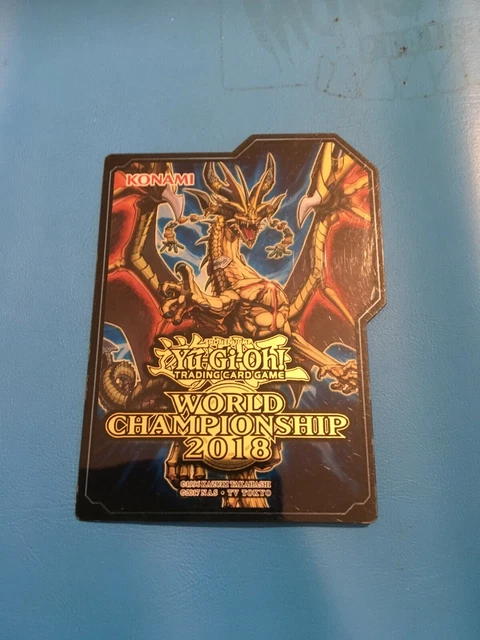 YUGIOH - KONAMI official - World Championship 2018 Deck Divider 15.00 -  PicClick UK
