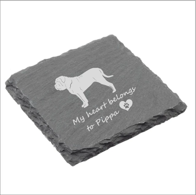 Mastiff coaster set of 4