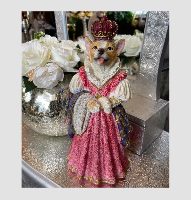 Queen Corgi Dog Ornament 32cm