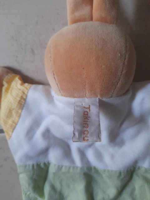 Doudou Lapin Marionnette- Takinou 3