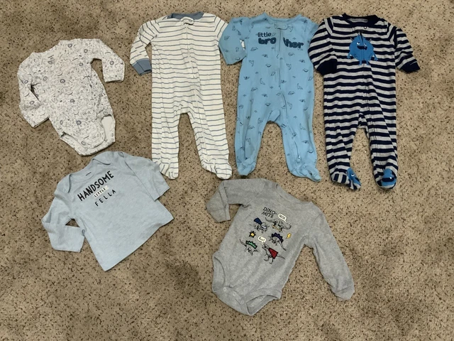Bundle of 6 baby boy Carters 9 months