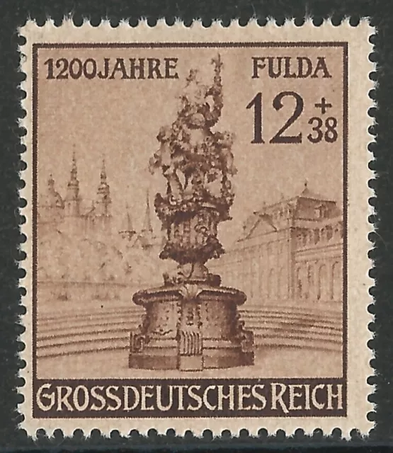 Deutsches Reich 1944 - 1200 Jahre Fulda - postfrisch - Mi.Nr. 886