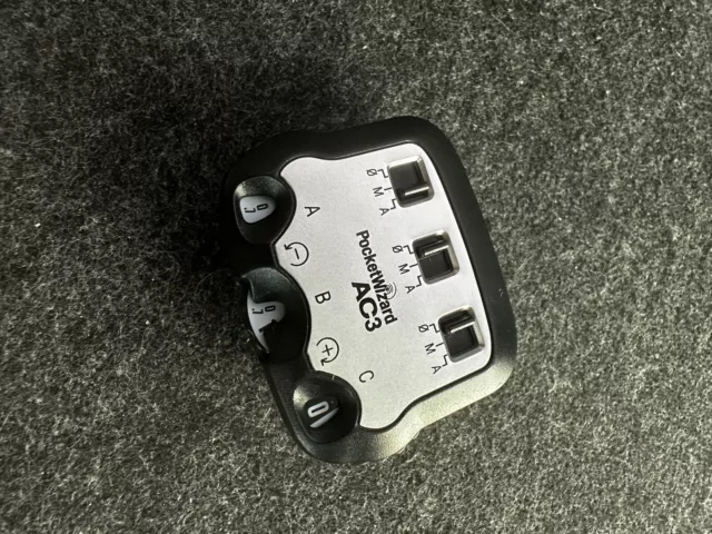 Controlador de zona PocketWizard AC3 genuino para Nikon AC3-N 