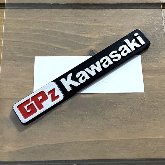 KAWASAKI Left Cover GPz Emblem/Ornament/Name/Mark/Decal/Sticker