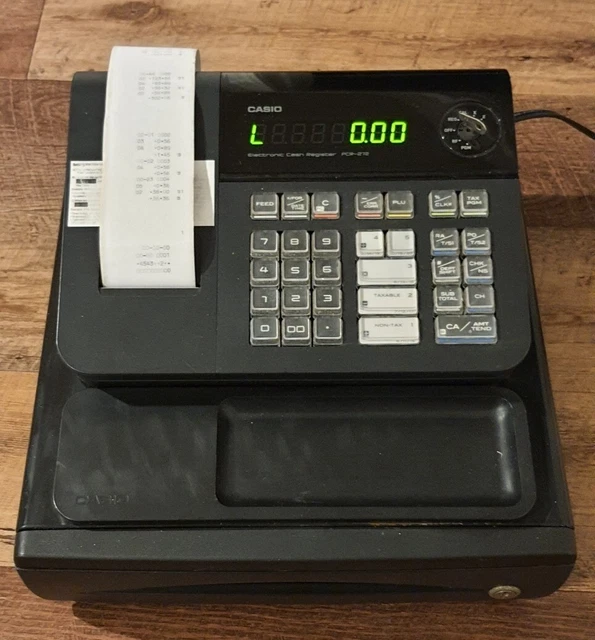 Casio pcr 272 cash register Clearance