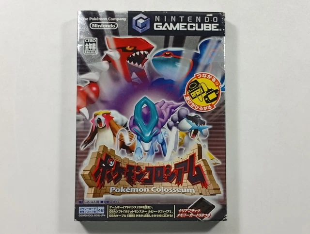 Pokemon Colosseum Nintendo Gamecube (+ Carte Mémoire 59 Blocs