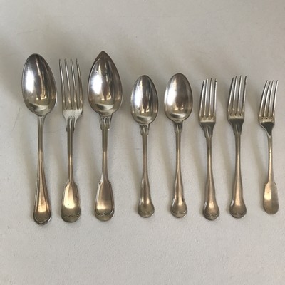 Metallo Silver DAX Cucchiaio Servizio Ghiaccio Olive christofle Dax 20 CM Molto Bel 