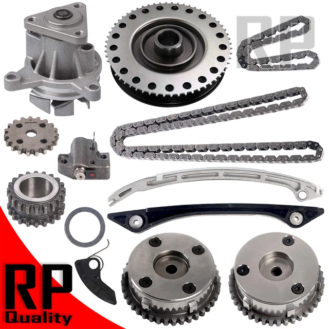 WATER PUMP CRANKSHAFT Belt Pulley Timing Chain Kit For Jaguar EPace XF